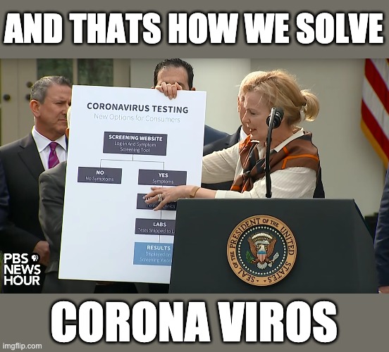 AND THATS HOW WE SOLVE; CORONA VIROS | made w/ Imgflip meme maker