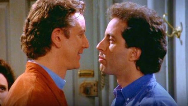 Seinfeld Close Talker Blank Meme Template