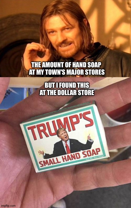 Politicstoo Trump Small Hand Soap Memes Gifs Imgflip