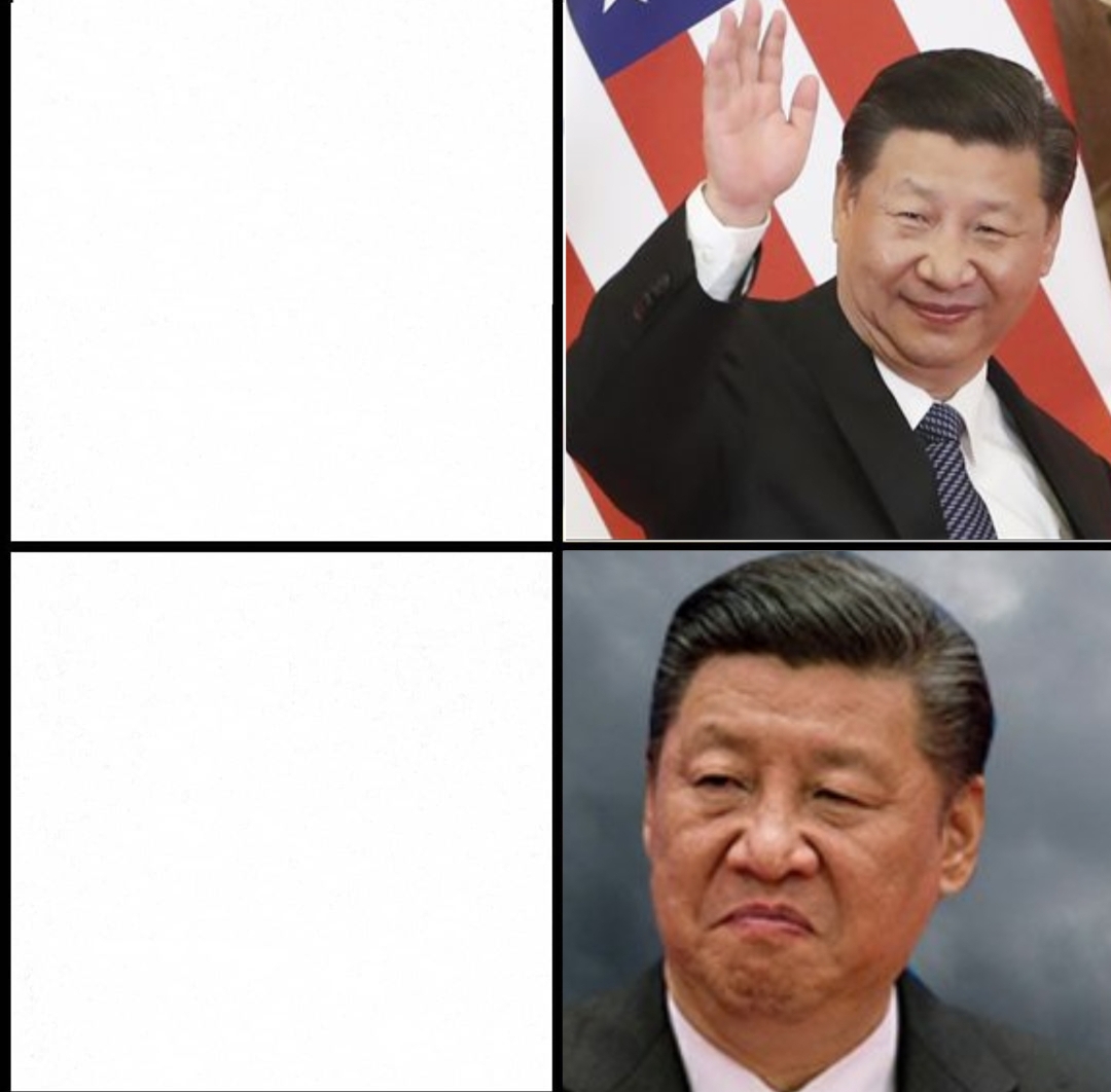 High Quality Xi jingpin Blank Meme Template