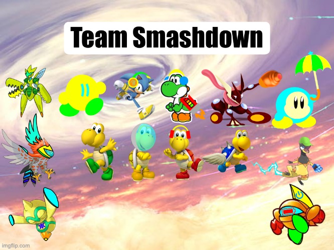 Here's an update on Team Smashdown: | made w/ Imgflip meme maker