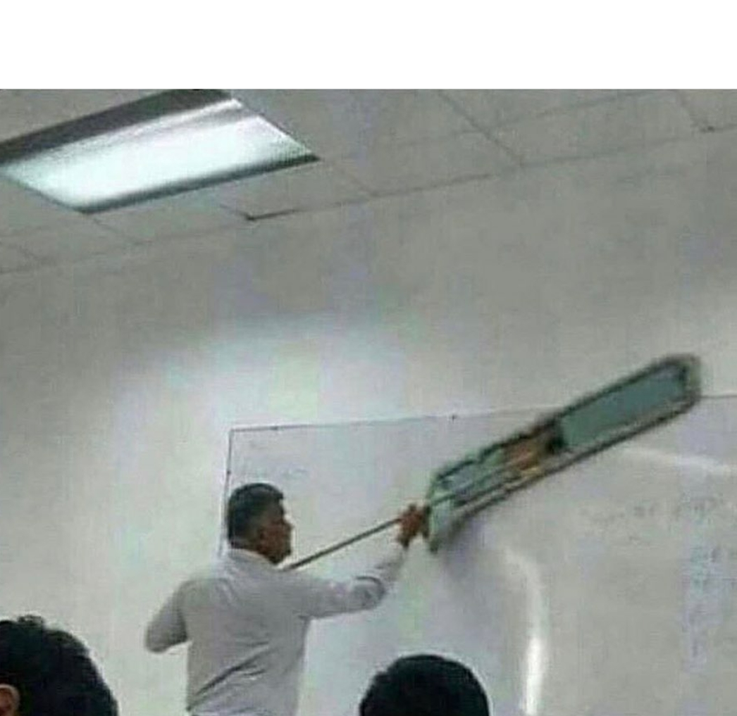 Cleaning the board Blank Meme Template