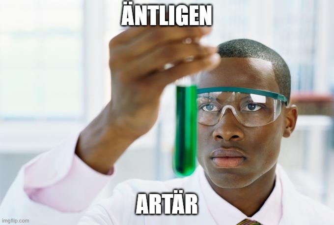 ÄNTLIGEN; ARTÄR | made w/ Imgflip meme maker