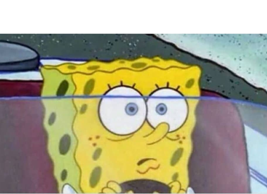 Spongebob Squarepants Blank Meme Template