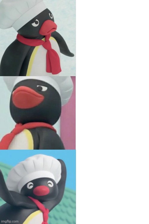 High Quality Pingu Moods Blank Meme Template