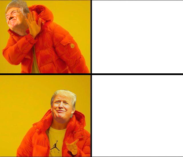 TrumpPosting Blank Meme Template