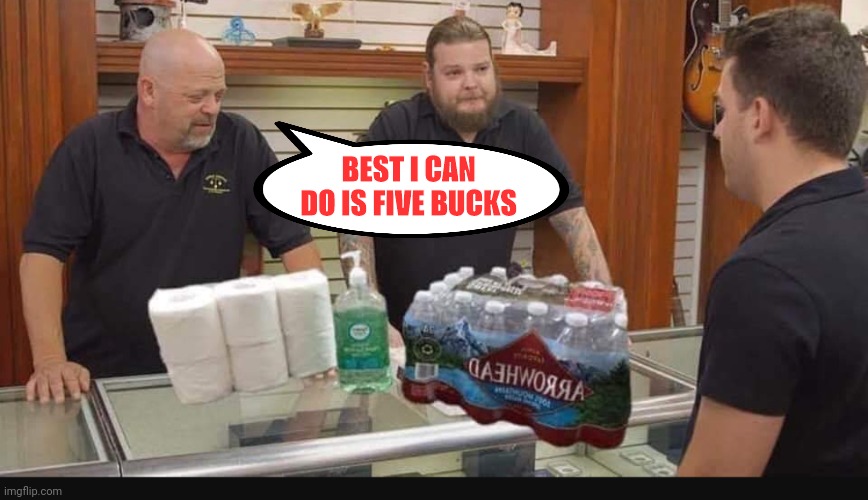 Coronavirus | BEST I CAN DO IS FIVE BUCKS | image tagged in coronavirus | made w/ Imgflip meme maker