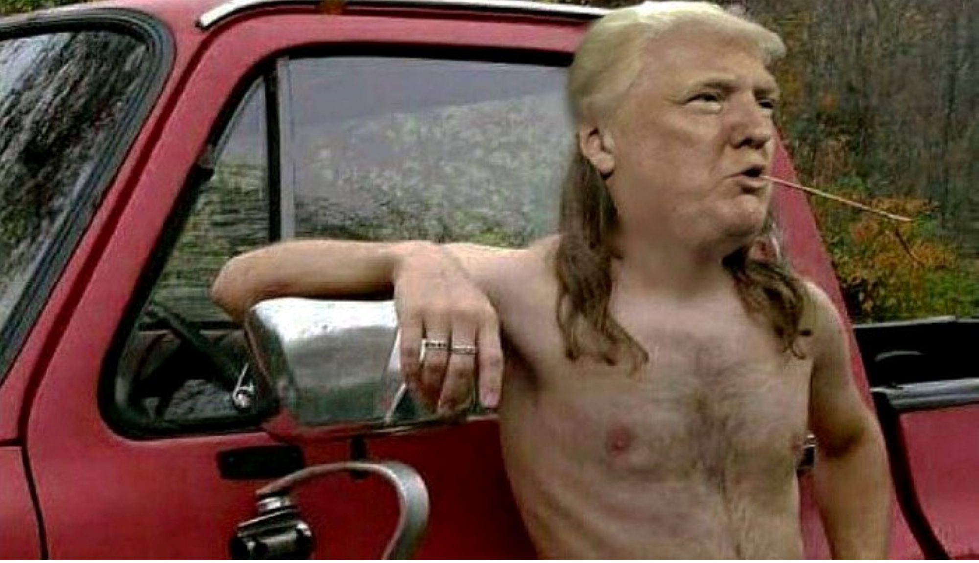 Redneck Trump Blank Meme Template