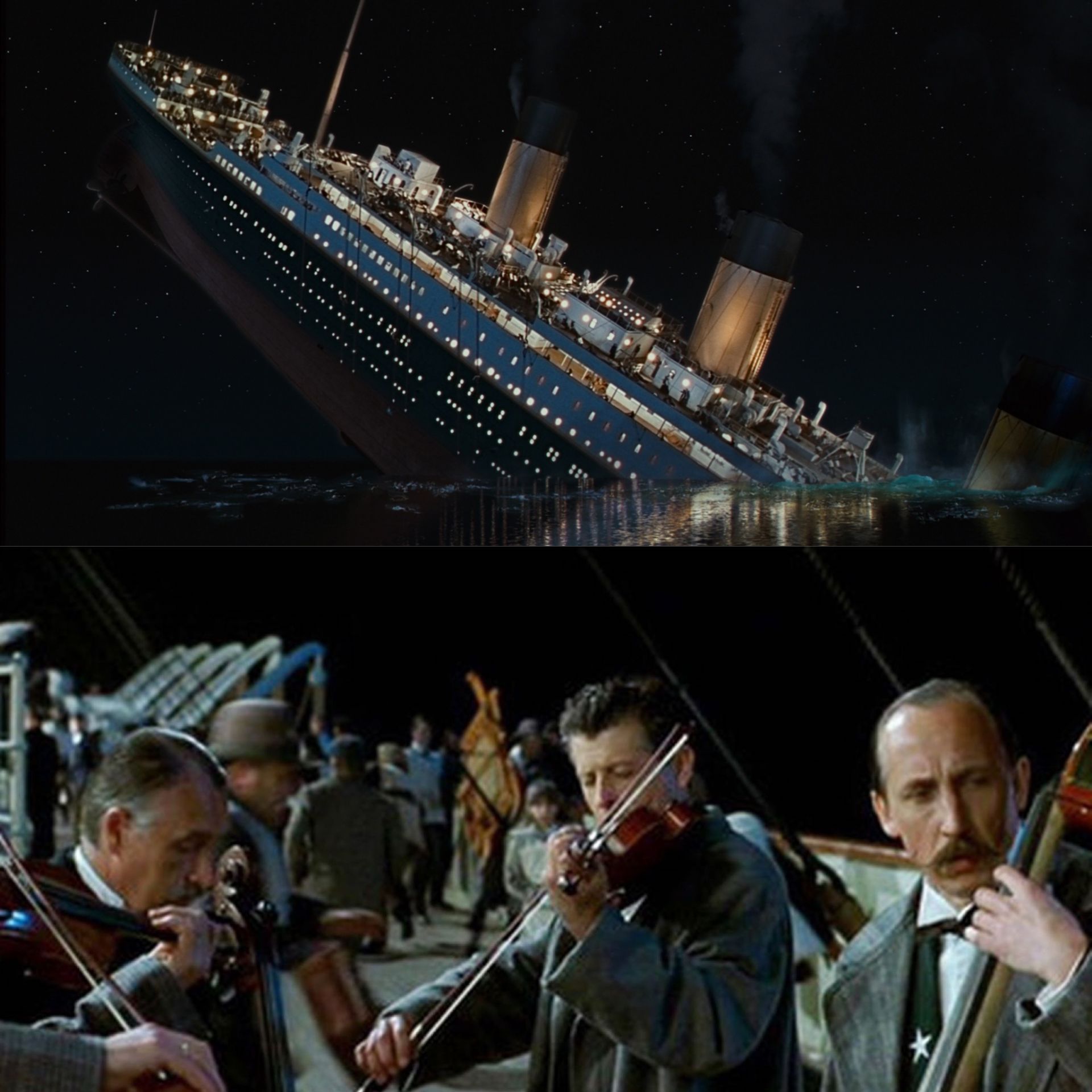 Titanic band Blank Meme Template