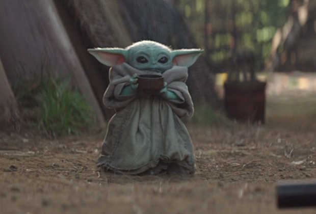 Baby Yoda be like Blank Meme Template
