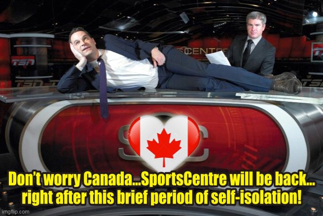 They'll Be Back! :) | image tagged in tsn sportscentre,canada,sports meme,funny meme | made w/ Imgflip meme maker