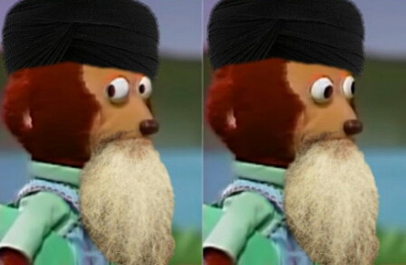 Muslim monkey Blank Meme Template