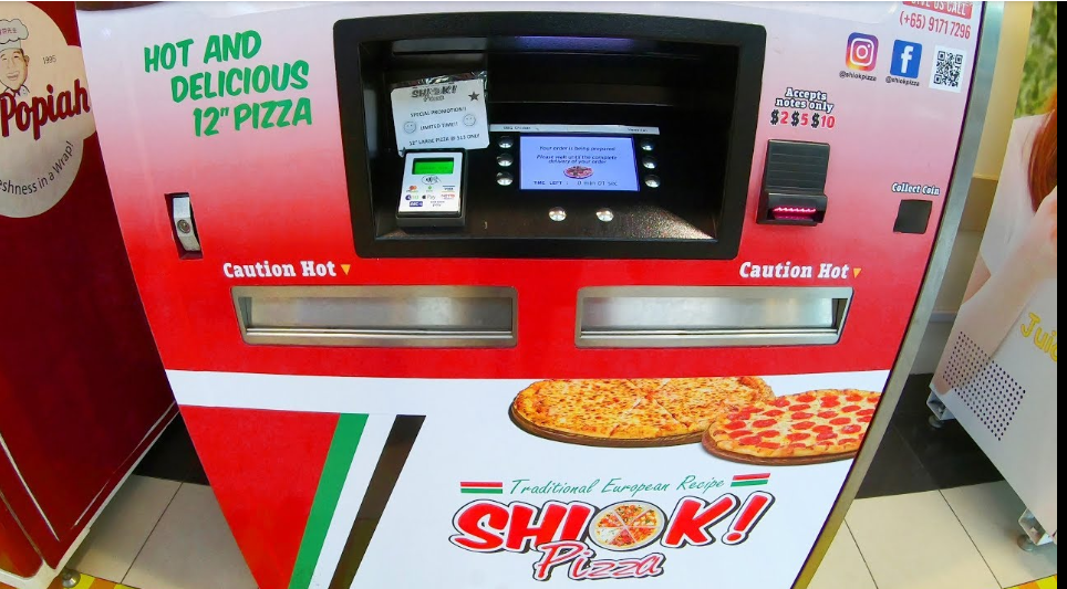 Pizza Vending Machine Blank Meme Template