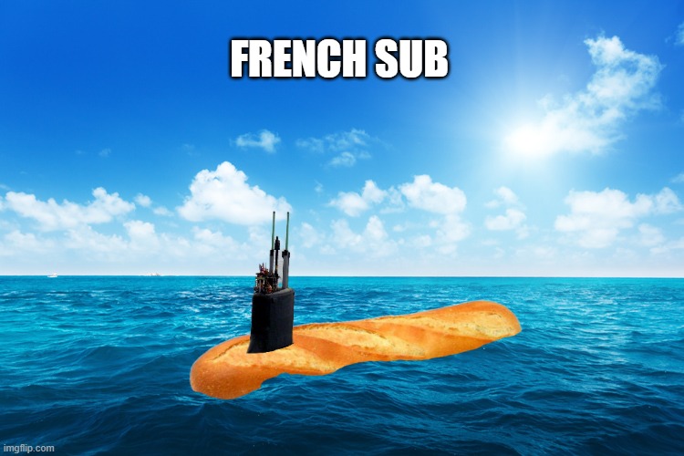 French Sub | FRENCH SUB | image tagged in french sub | made w/ Imgflip meme maker