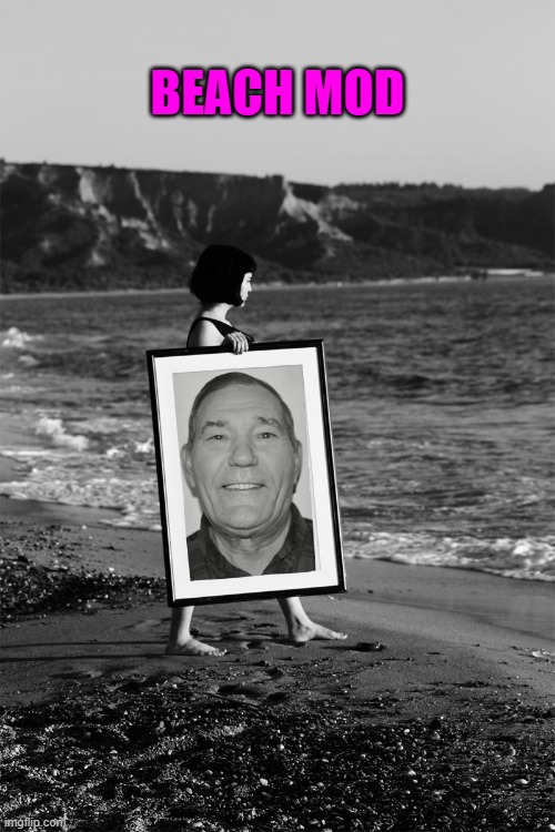 BEACH MOD | made w/ Imgflip meme maker