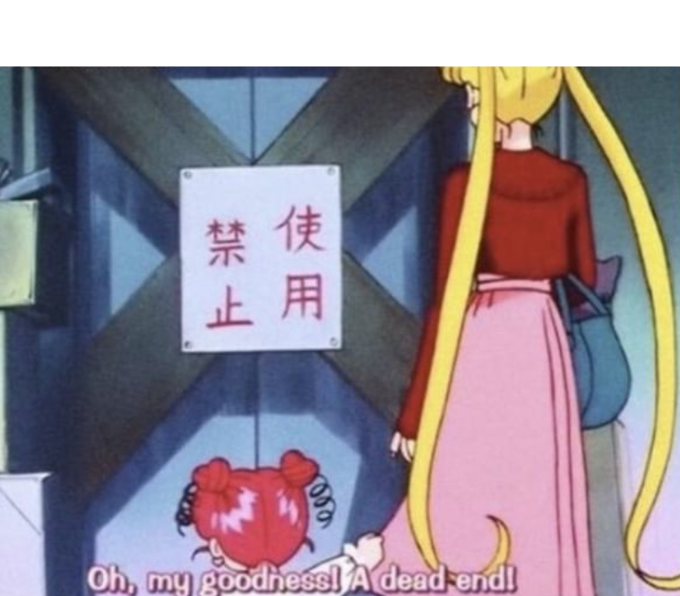 High Quality Sailor Moon Blank Meme Template