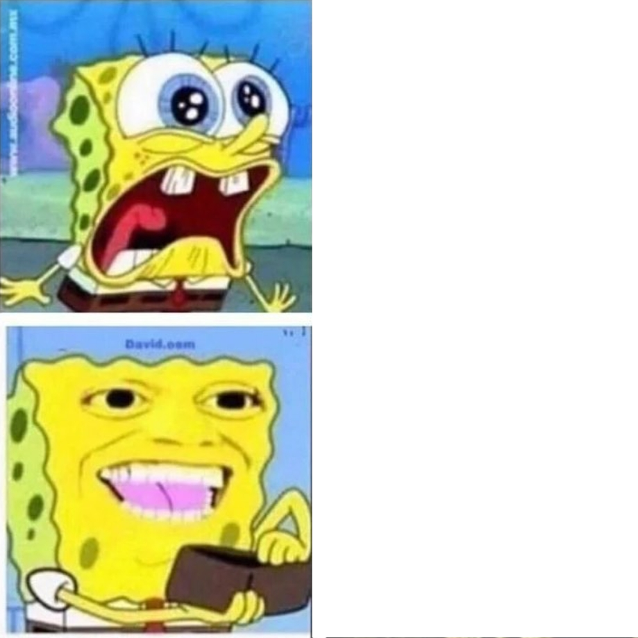 High Quality Spongebob Squarepants Blank Meme Template