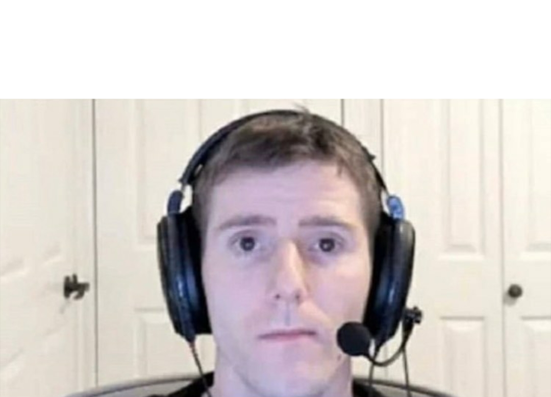 Headphones Blank Meme Template