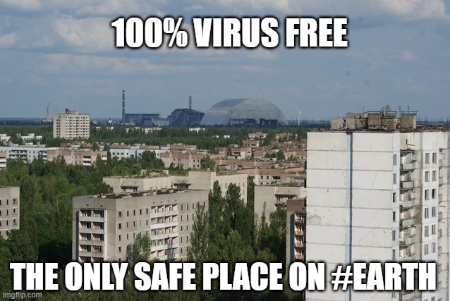 100% VIRUS FREE; THE ONLY SAFE PLACE ON #EARTH | made w/ Imgflip meme maker