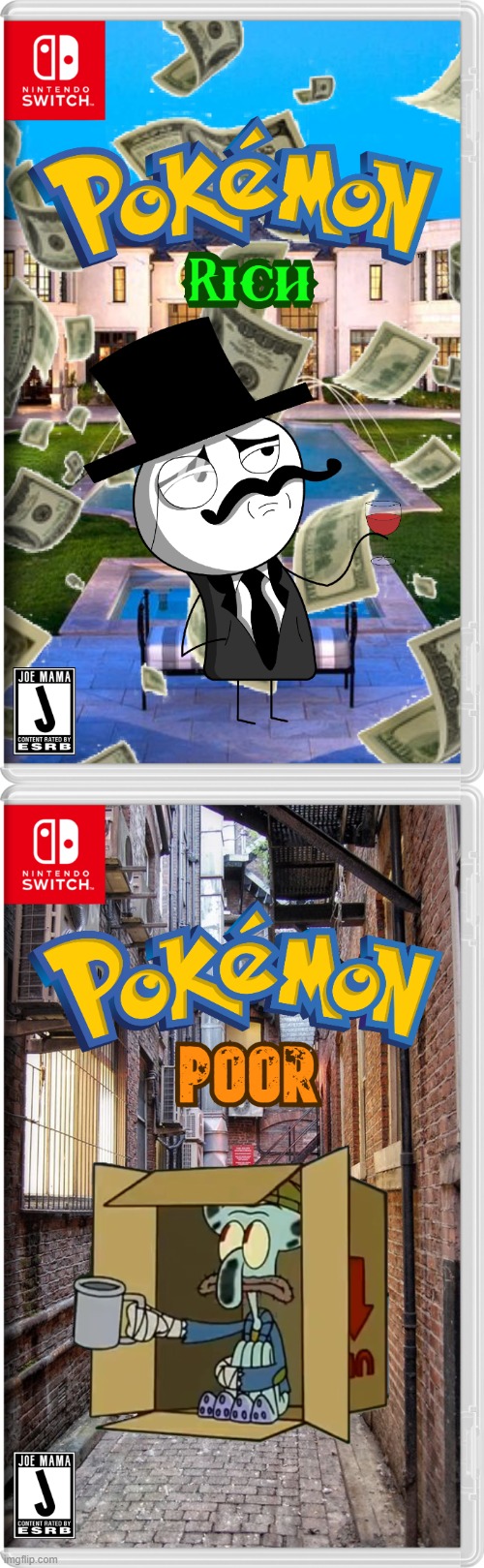 That wasn't very cash money of you | image tagged in fake switch games | made w/ Imgflip meme maker