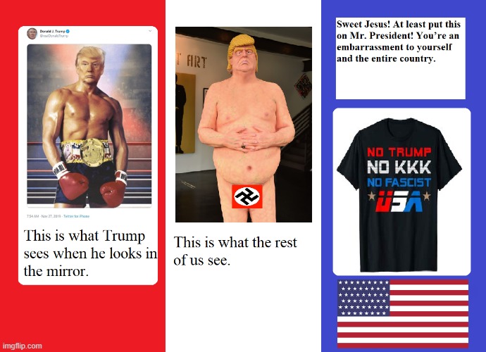 Hi my names Donald Balboa | image tagged in donald trump,fascist,kkk,election 2020,rocky balboa | made w/ Imgflip meme maker