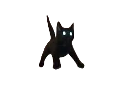 High Quality Scared Cat Blank Meme Template
