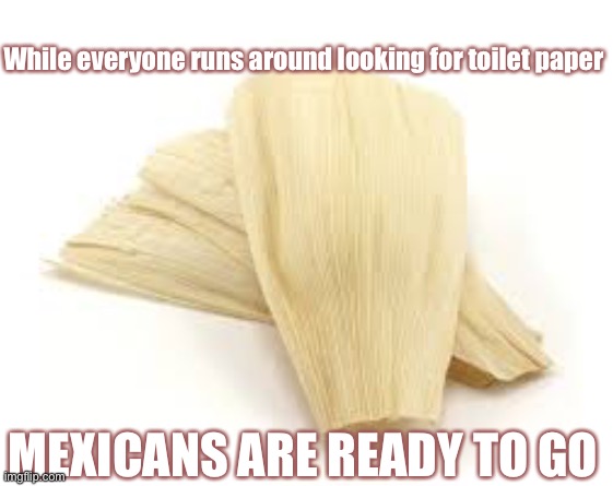 Toilet paper plan B | While everyone runs around looking for toilet paper; MEXICANS ARE READY TO GO | image tagged in recycling,toilet paper,coronavirus,mexicans | made w/ Imgflip meme maker