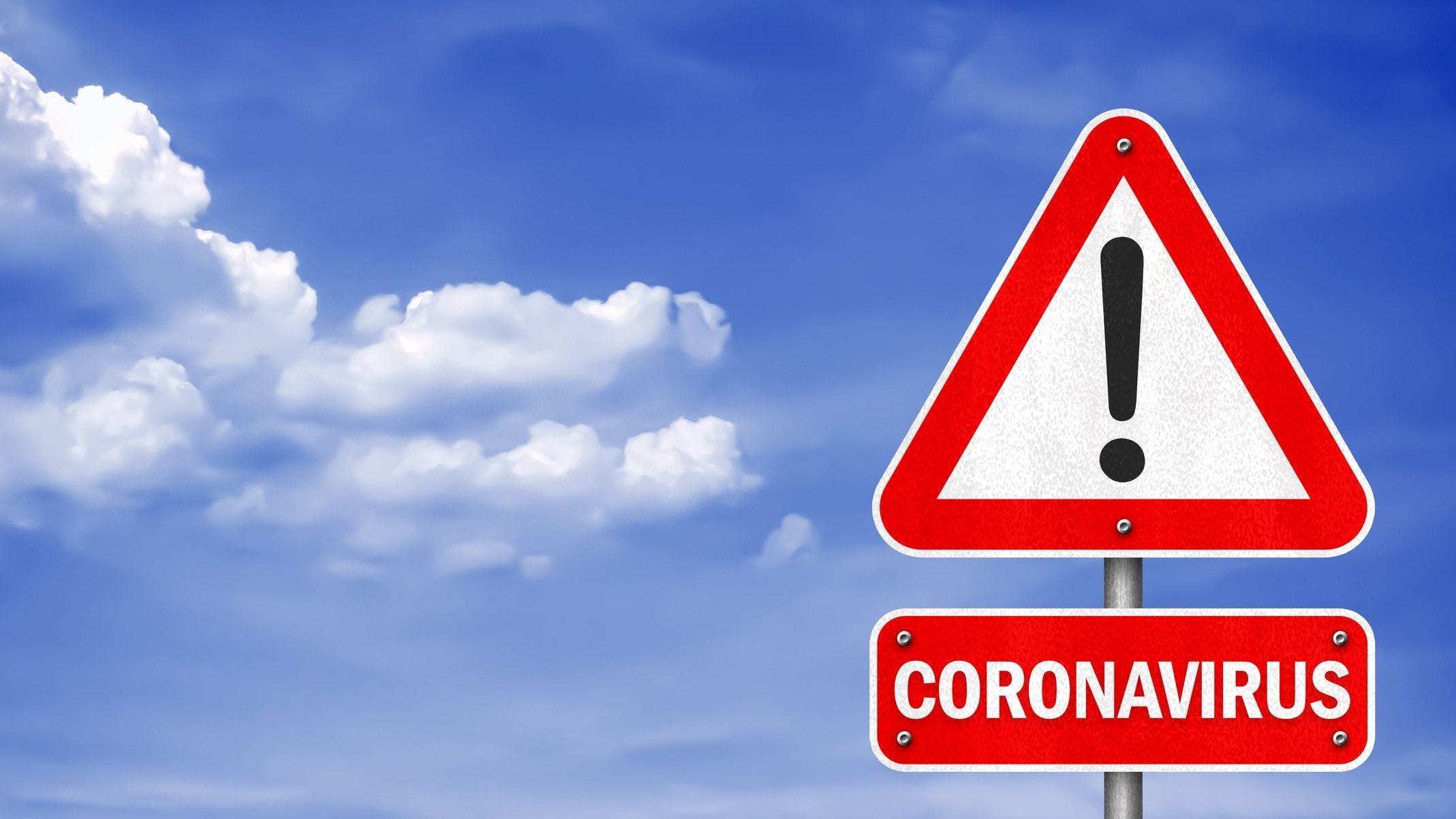 High Quality Coronavirus Warning Blank Meme Template