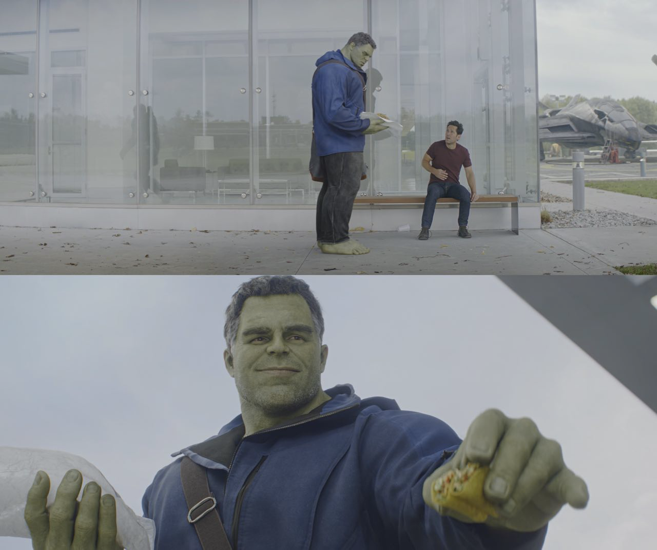 High Quality Shrek Gives Ant-Man Something Blank Meme Template