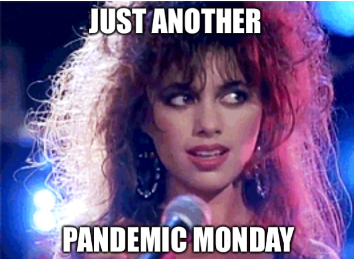 High Quality Pandemic Monday Blank Meme Template