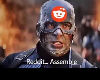 High Quality Reddit assemble Blank Meme Template