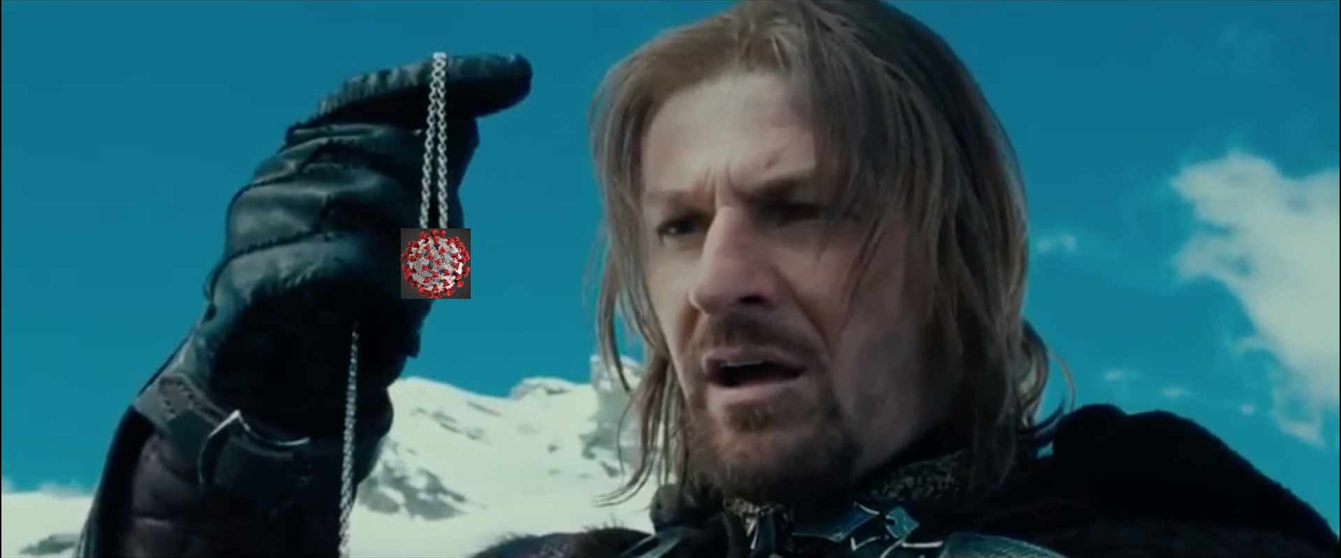 Boromir - COVID-19 Blank Meme Template