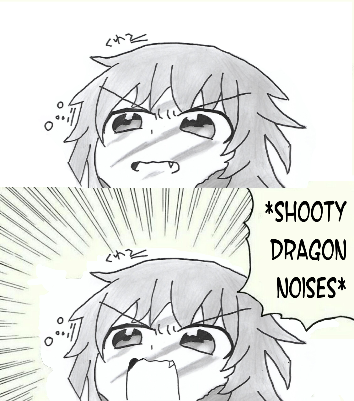 High Quality Shooty Dragon Noises Blank Meme Template