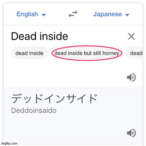 Oof Google Translate Meme