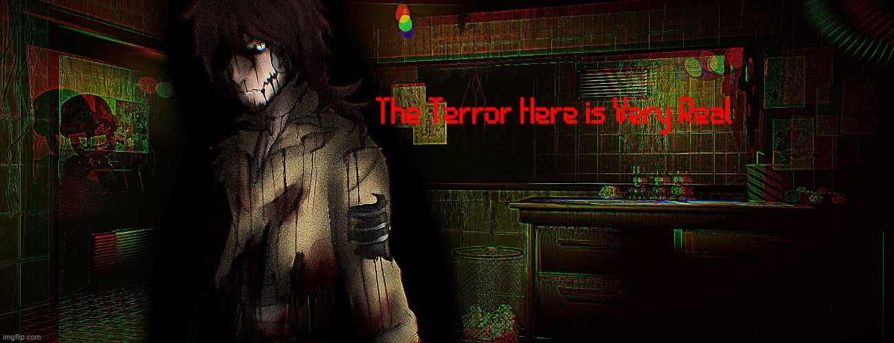 The Terror Here is Very Real |
Another Edit I Did Myself | image tagged in foxy,fnaf 3,terror,real,phantom,song lyrics | made w/ Imgflip meme maker