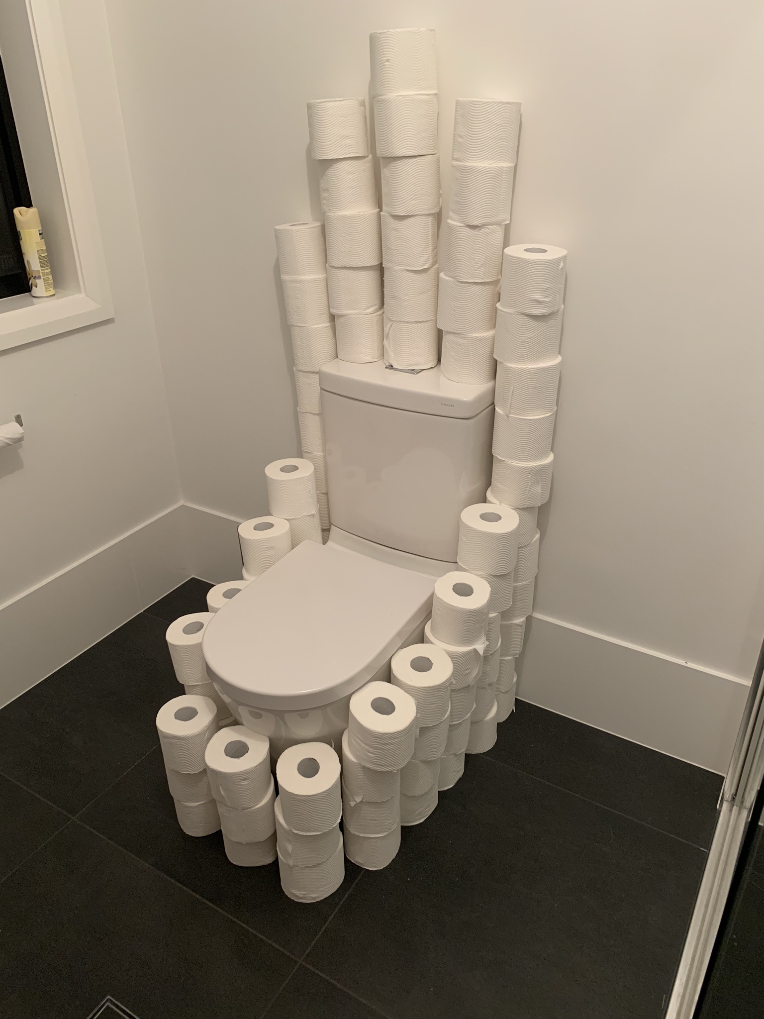 Throne Toiletpaper Blank Meme Template