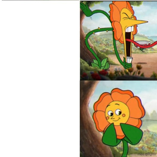 Flower Blank Meme Template