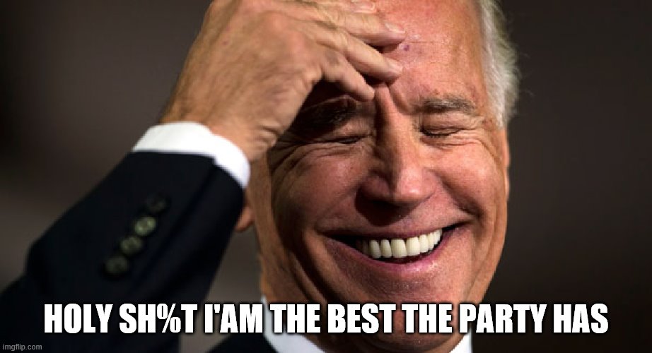 yep | HOLY SH%T I'AM THE BEST THE PARTY HAS | image tagged in democrats,2020 elections | made w/ Imgflip meme maker