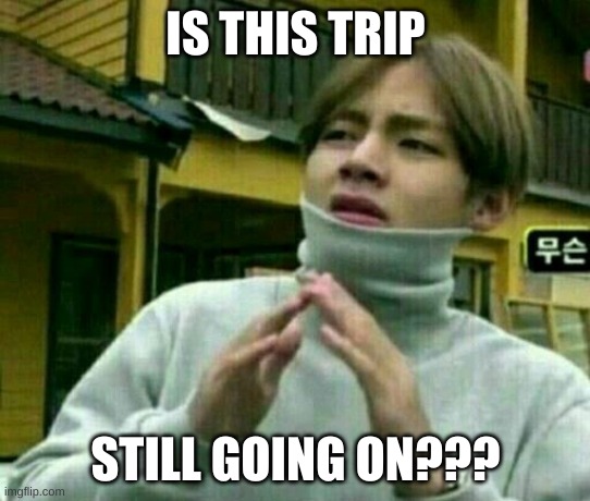 confused | IS THIS TRIP; STILL GOING ON??? | image tagged in confused | made w/ Imgflip meme maker