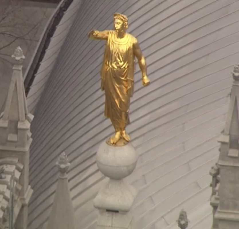 Angel Moroni Blank Meme Template