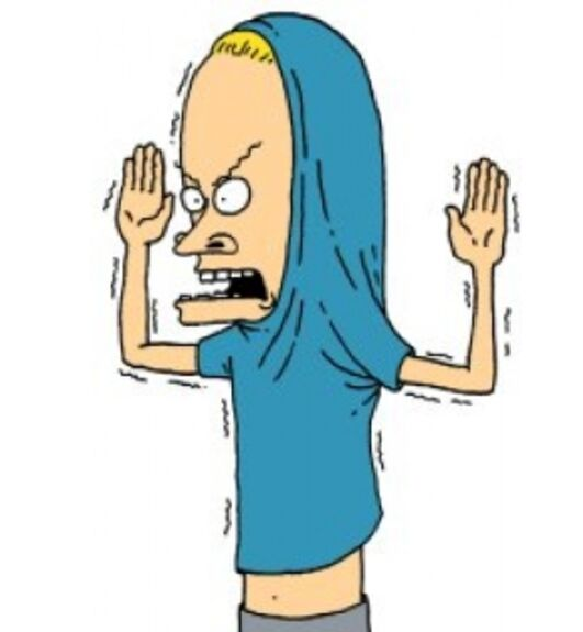 High Quality Cornholio Blank Meme Template