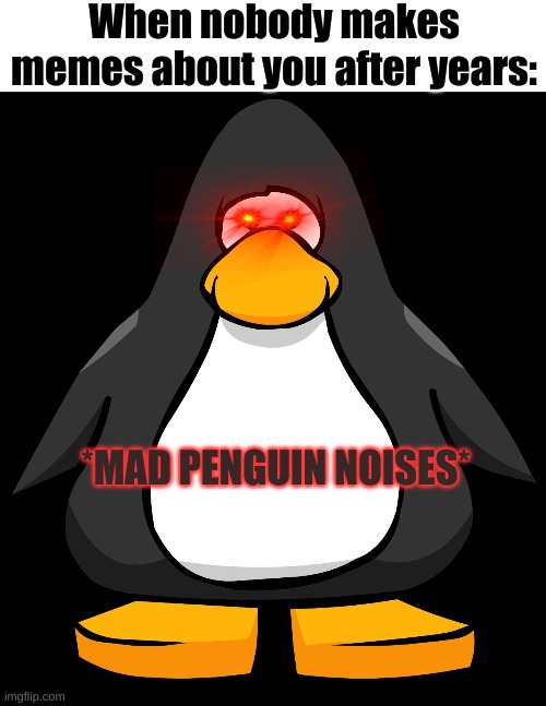 Infinite as club penguin memes