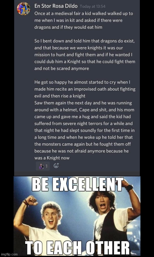 There IS Hope For Humanity | image tagged in hope,bill and ted | made w/ Imgflip meme maker