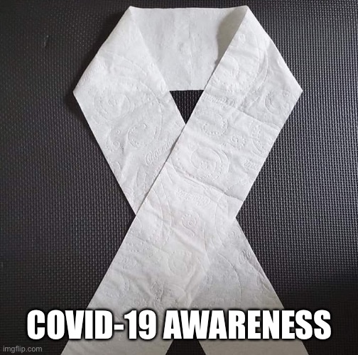 Covid-19 awareness |  COVID-19 AWARENESS | image tagged in covid-19,toilet paper,memes,awareness,2020 | made w/ Imgflip meme maker
