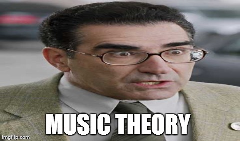 One Does Not Simply Meme | MUSIC THEORY | image tagged in memes,one does not simply | made w/ Imgflip meme maker