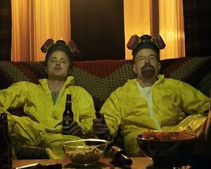 High Quality Breaking Bad Yellow Suits Blank Meme Template