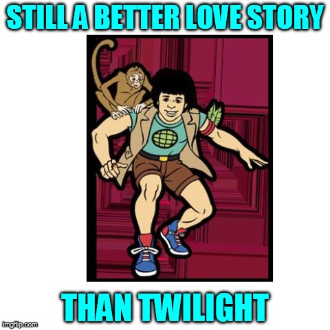 image tagged in the crabman,comics/cartoons,twilight | made w/ Imgflip meme maker