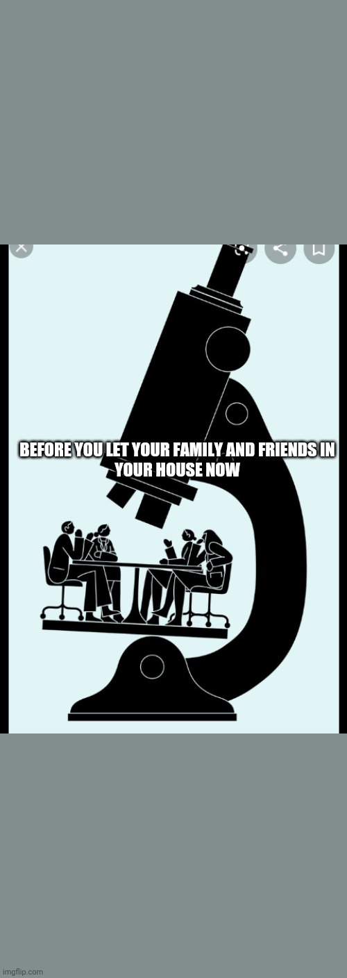 Lemme takealook | BEFORE YOU LET YOUR FAMILY AND FRIENDS IN YOUR HOUSE NOW | image tagged in lemme takealook | made w/ Imgflip meme maker