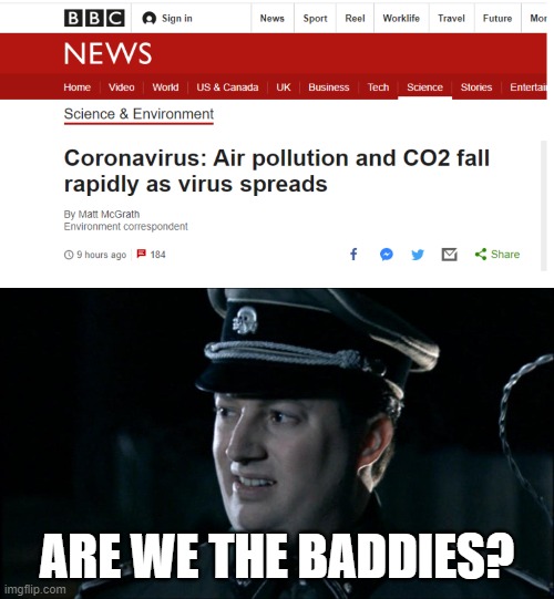 ARE WE THE BADDIES? | image tagged in are we the baddies,memes | made w/ Imgflip meme maker