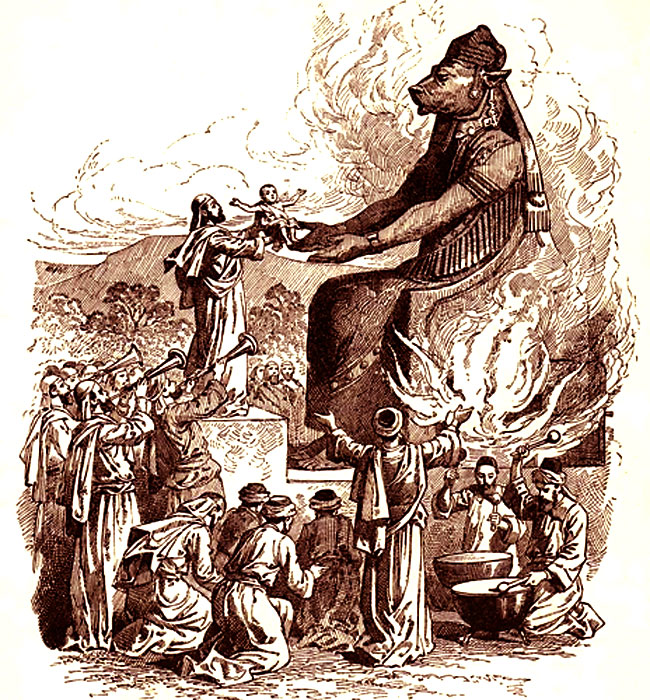 High Quality Moloch child sacrifice Blank Meme Template